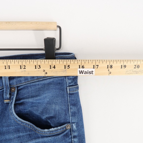 Citizens Of Humanity Emerson Jeans Womens 28 Blue Long Slim Boyfriend Button Fly - Picture 6 of 14